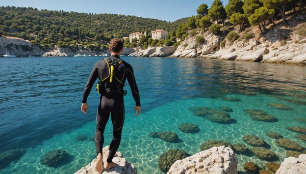 Vivre sa première plongée sur la côte d'azur : ce qu'il faut savoir